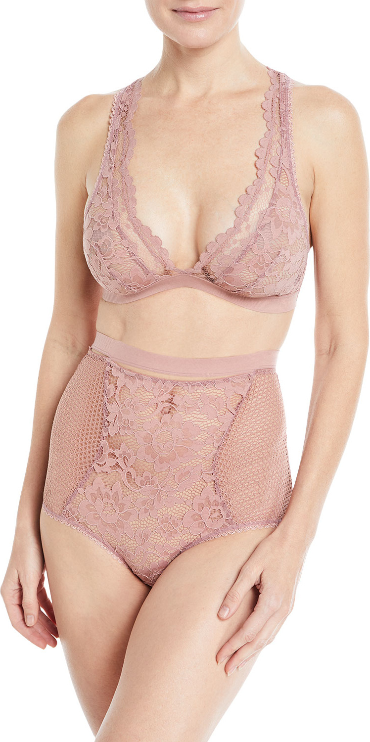 Else Lingerie Petunia Triangle Soft-Cup Racerback Bra