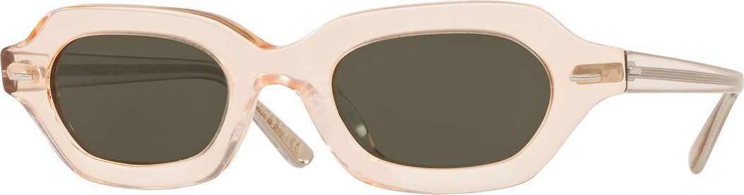 Oliver Peoples L.A. CC Rectangle Acetate Sunglasses