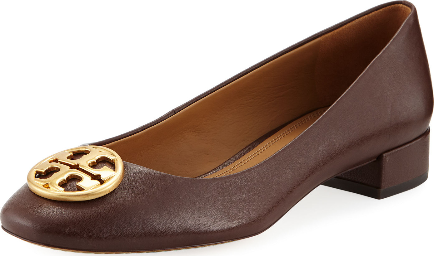 Tory Burch Chelsea Medallion Ballet Flats