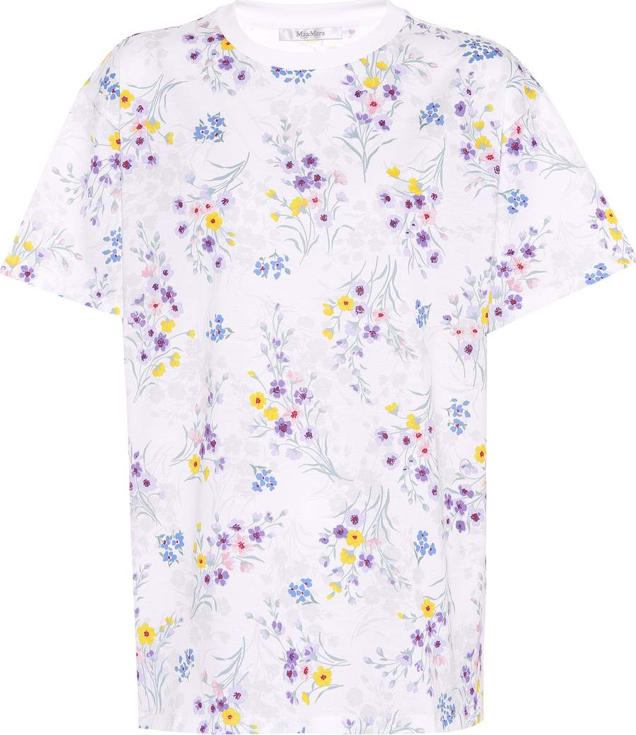 Max Mara Conio floral-printed cotton T-shirt