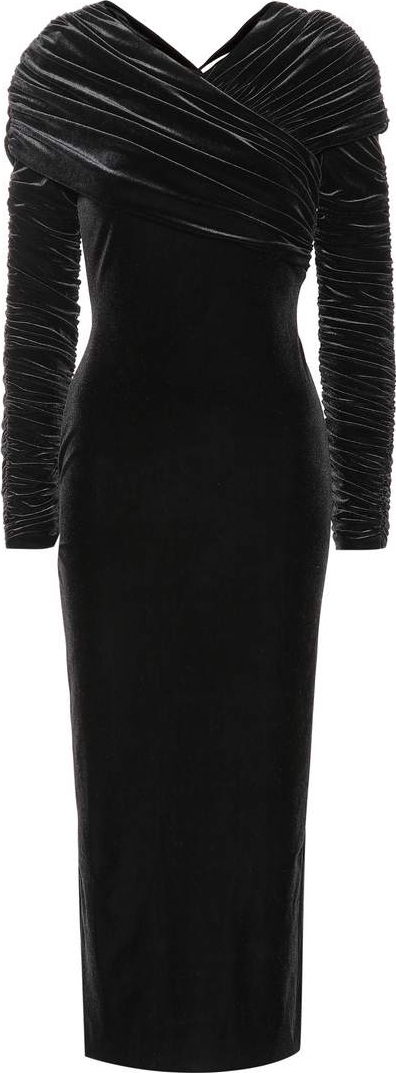 Christopher Kane Velvet midi dress