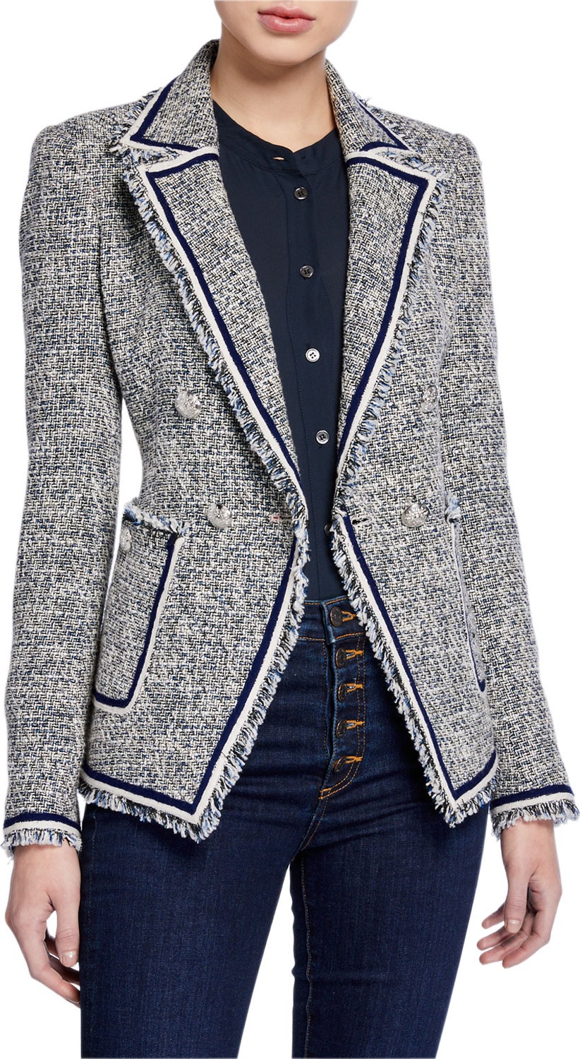 Veronica Beard Theron Tweed Jacket