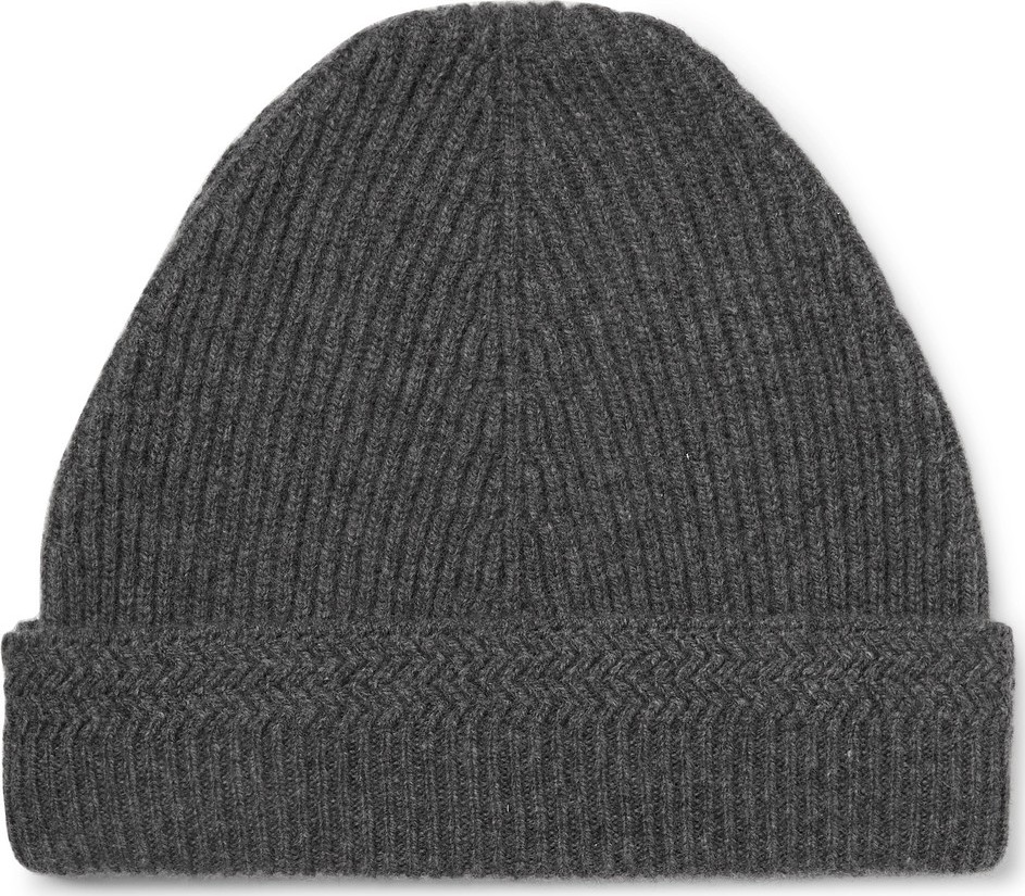 Maison Margiela Ribbed Cashmere and Wool-Blend Beanie