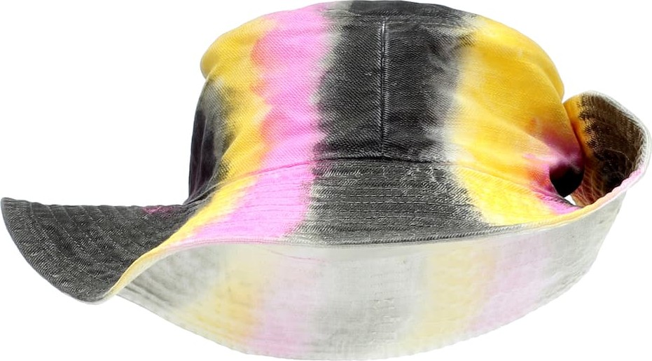 Ganni Tie-dye denim hat