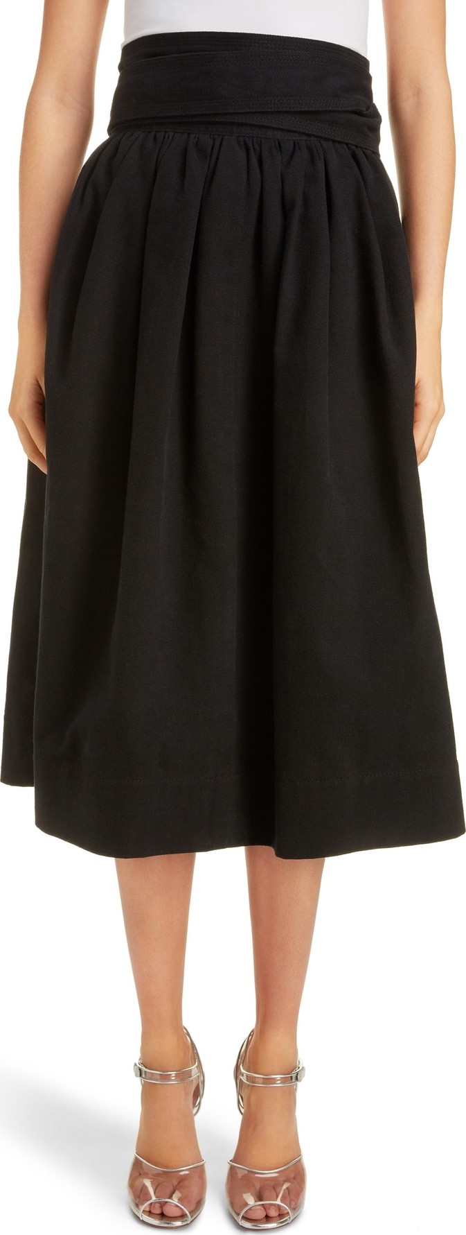 MARC JACOBS High Waist Denim Skirt