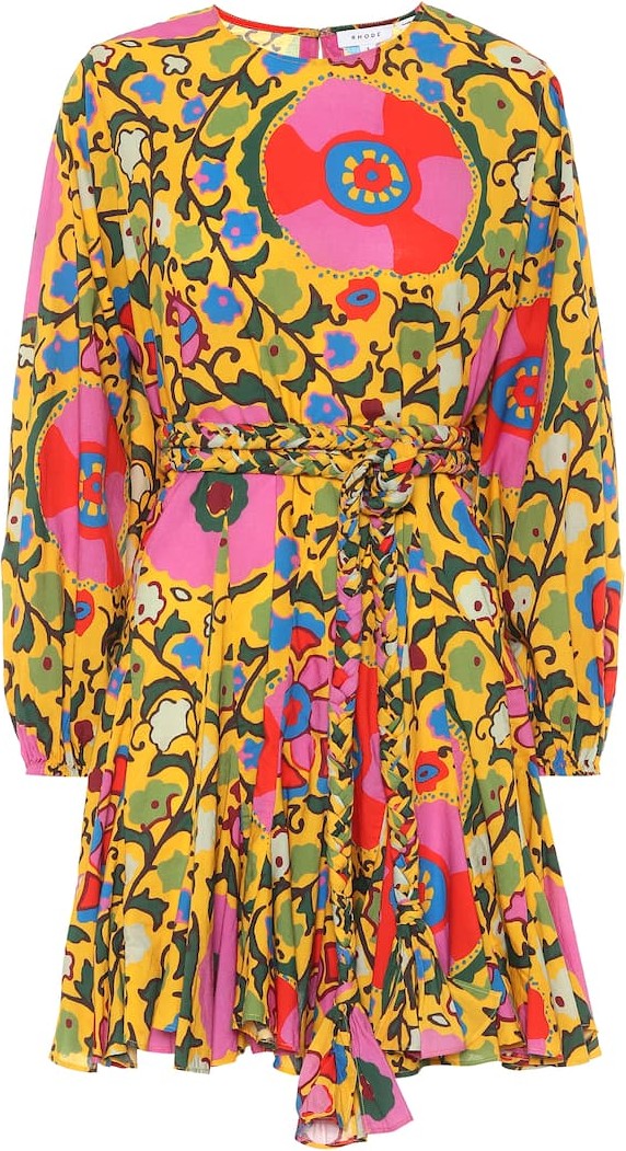 RHODE Exclusive to Mytheresa – Ella floral cotton minidress