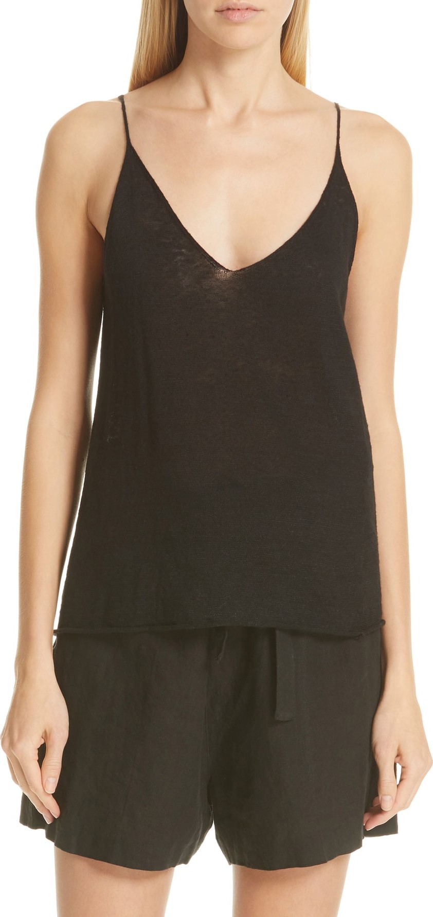 Nili Lotan Silk Sweater Tank