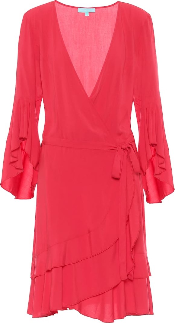 Melissa Odabash Kirsty mini wrap dress