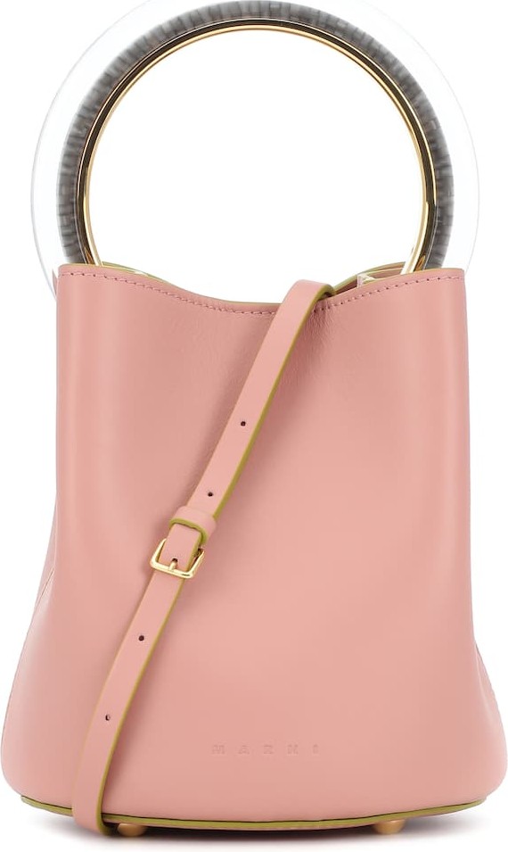 Marni Pannier Small leather tote