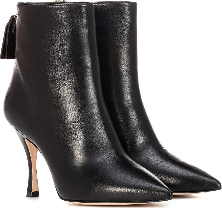 Stuart Weitzman Juniper 95 leather ankle boots