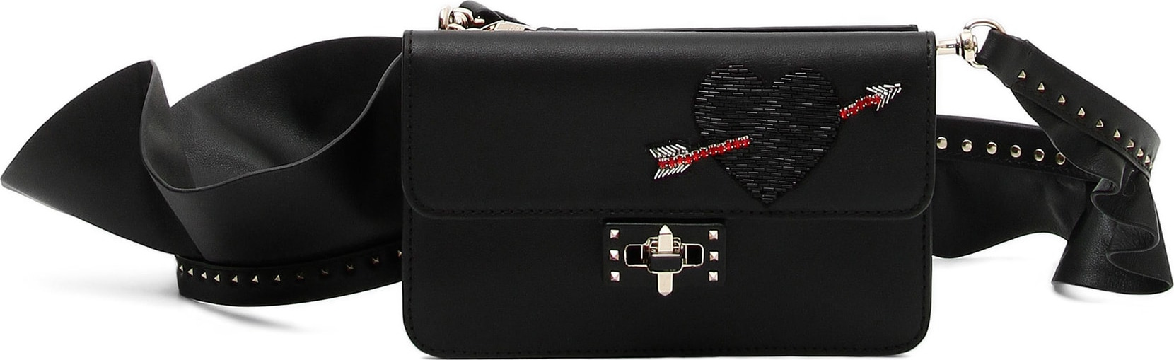 Valentino Very V Mini Leather Shoulder Bag