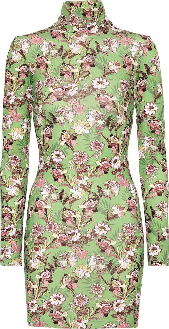 Vetements Printed minidress