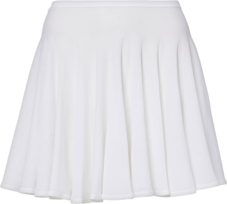 Alaïa - Pleated semi-sheer miniskirt