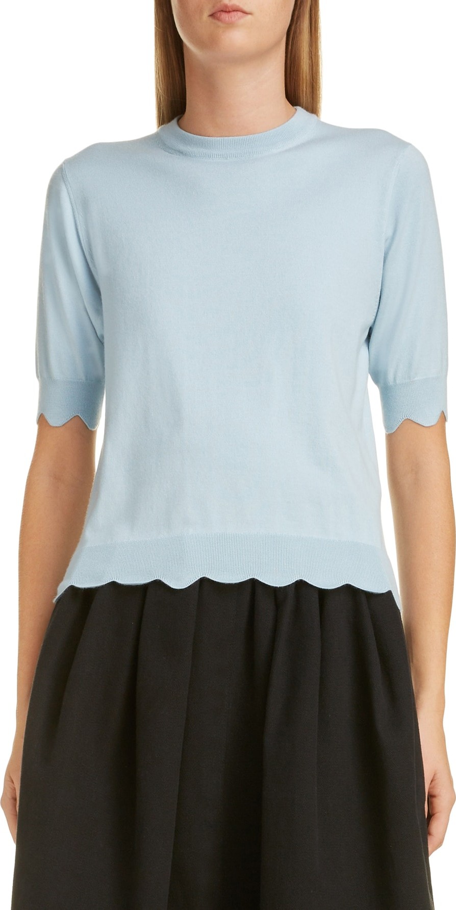 MARC JACOBS Scalloped Sweater