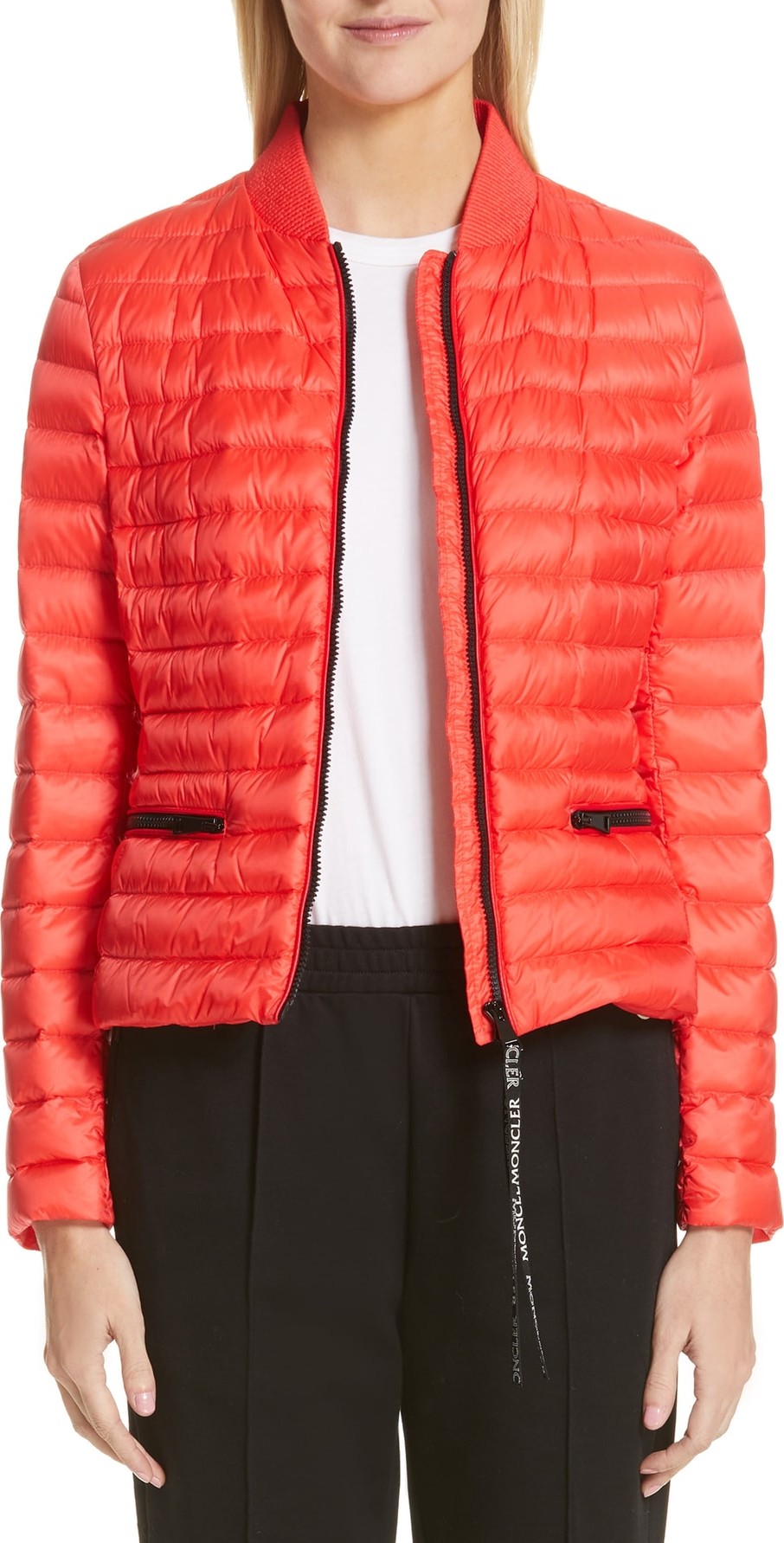 Moncler Blenca Quilted Down Jacket