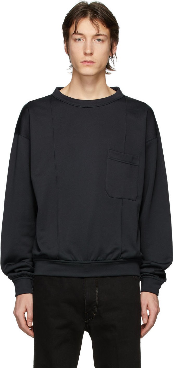 Lemaire Grey French Terry Sweatshirt