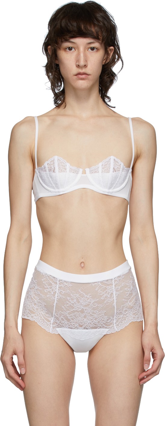 La Perla White Lu Bianca Bra