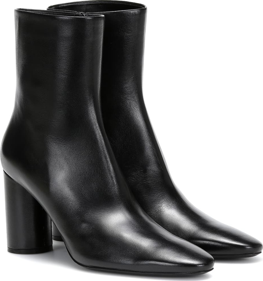 Balenciaga Oval leather ankle boots