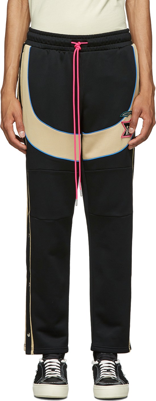 RHUDE Black Puma Edition Track Lounge Pants