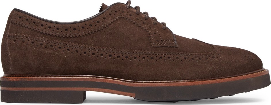 Tod's Suede Wingtip Brogues
