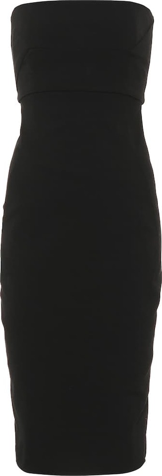 Rick Owens Bustier crêpe strapless dress