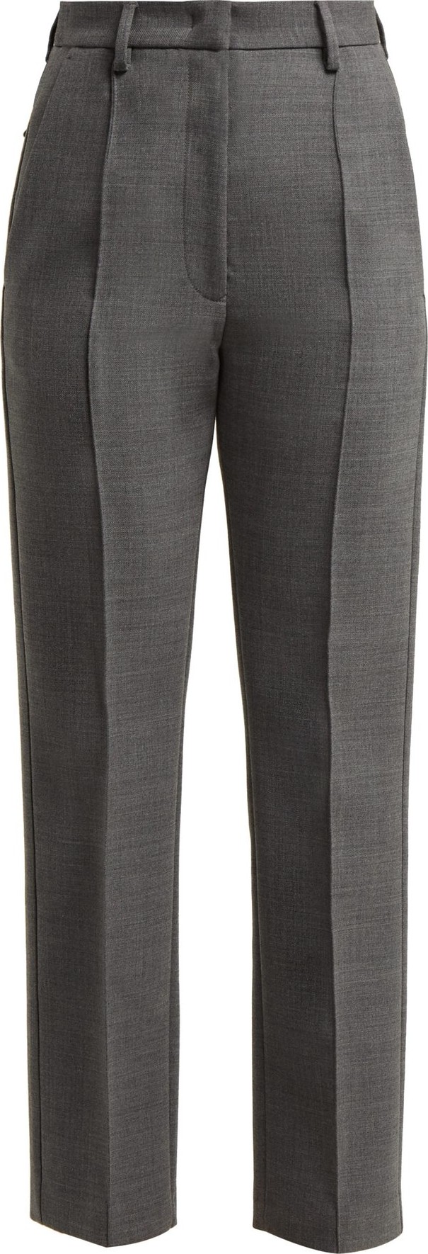 MM6 Maison Margiela Straight-leg twill trousers