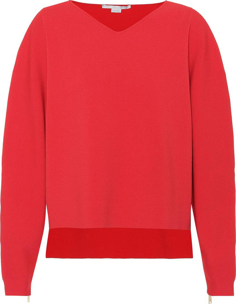 Stella McCartney Oversized crêpe sweater