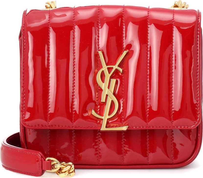 Saint Laurent Small Vicky leather crossbody bag