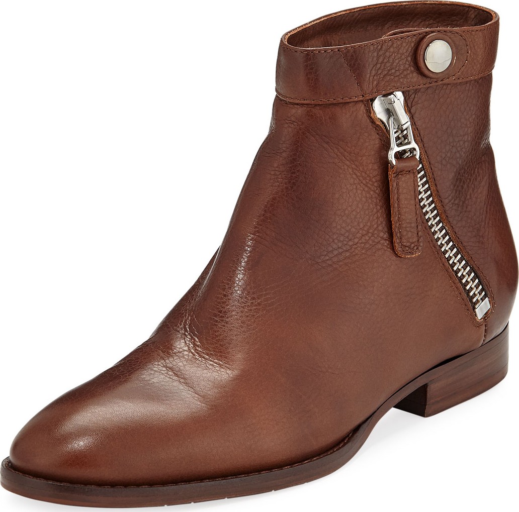 Aquatalia Rose Weatherproof Tumbled Calf Booties