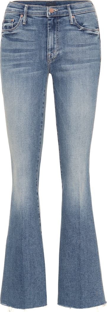 MOTHER The Weekender high-rise flared jeans
