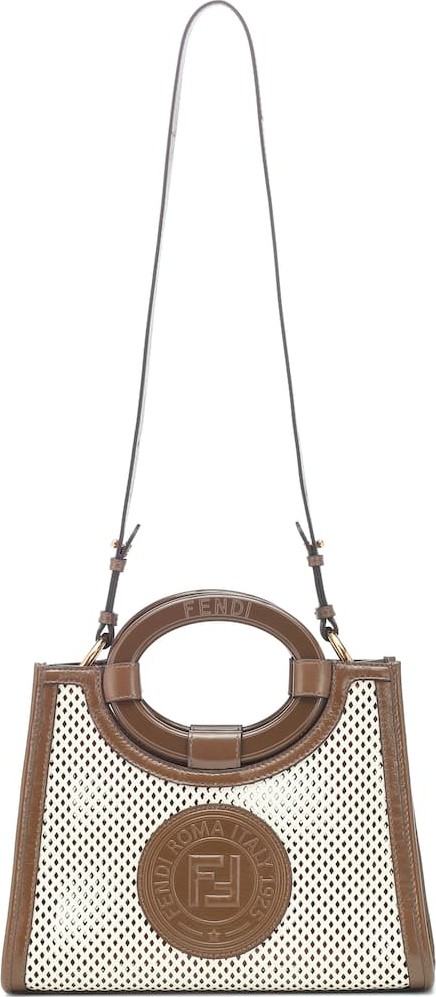 Fendi Runaway leather tote