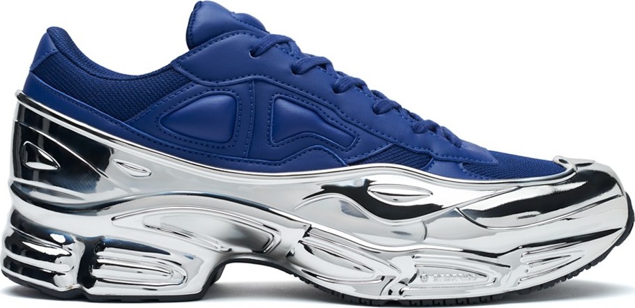 Adidas adidas x Raf Simons ink and silver Ozweego