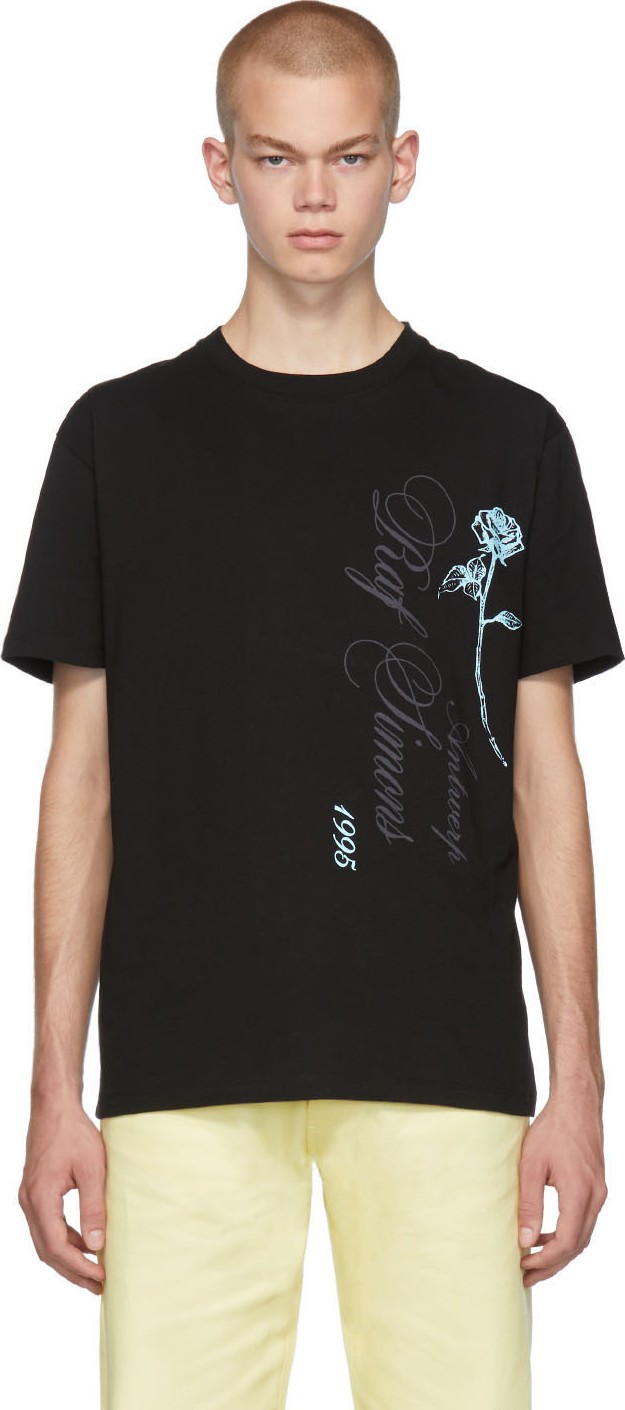 Raf Simons Black Antwerp Slim Fit T-Shirt