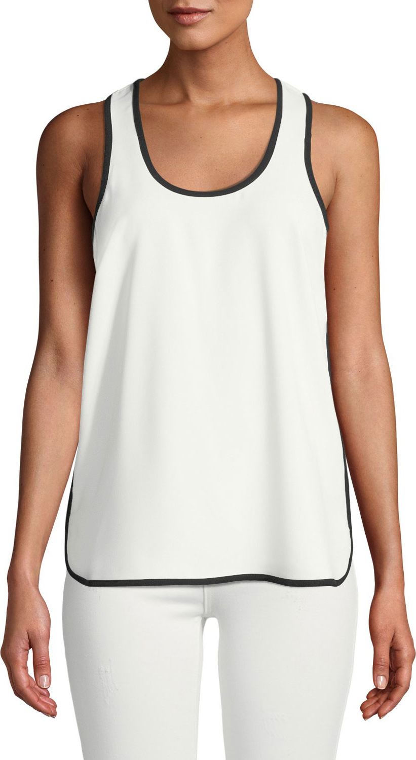 Amanda Uprichard Rodney Scoop-Neck Tank