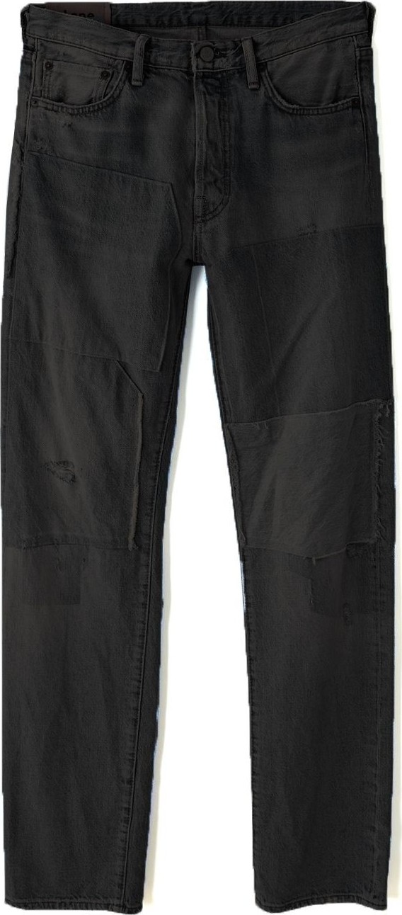 Acne Studios ACNE STUDIOS BLACK 1996 PATCH JEANS