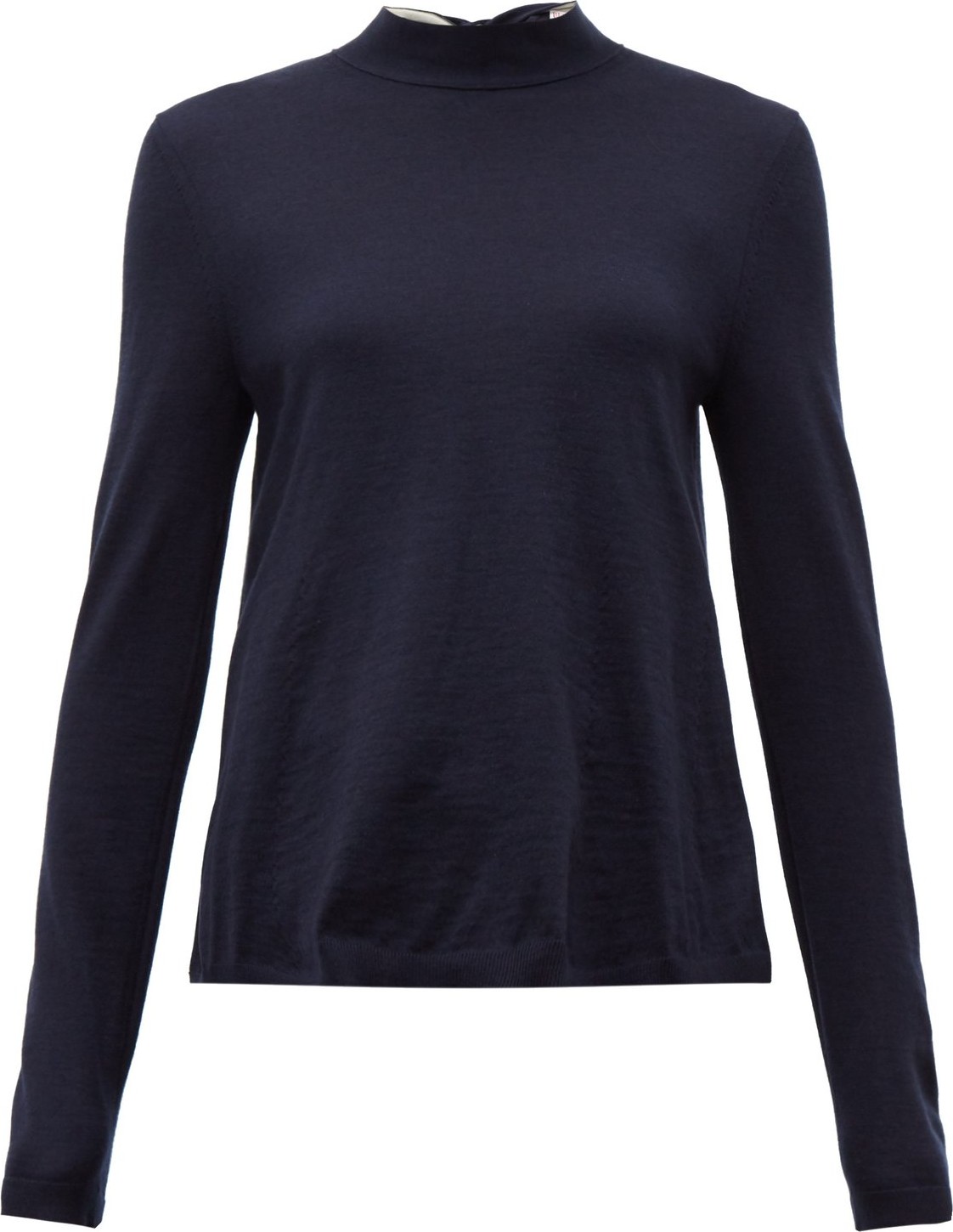 RED Valentino Tie-neck wool-blend sweater