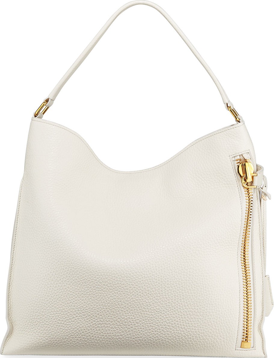 TOM FORD Alix Small Calfskin Hobo Bag