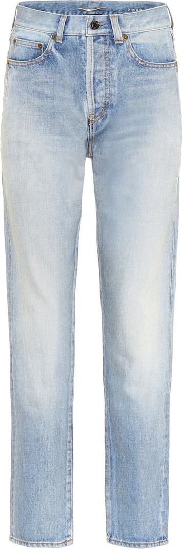 Saint Laurent Mid-rise slim jeans