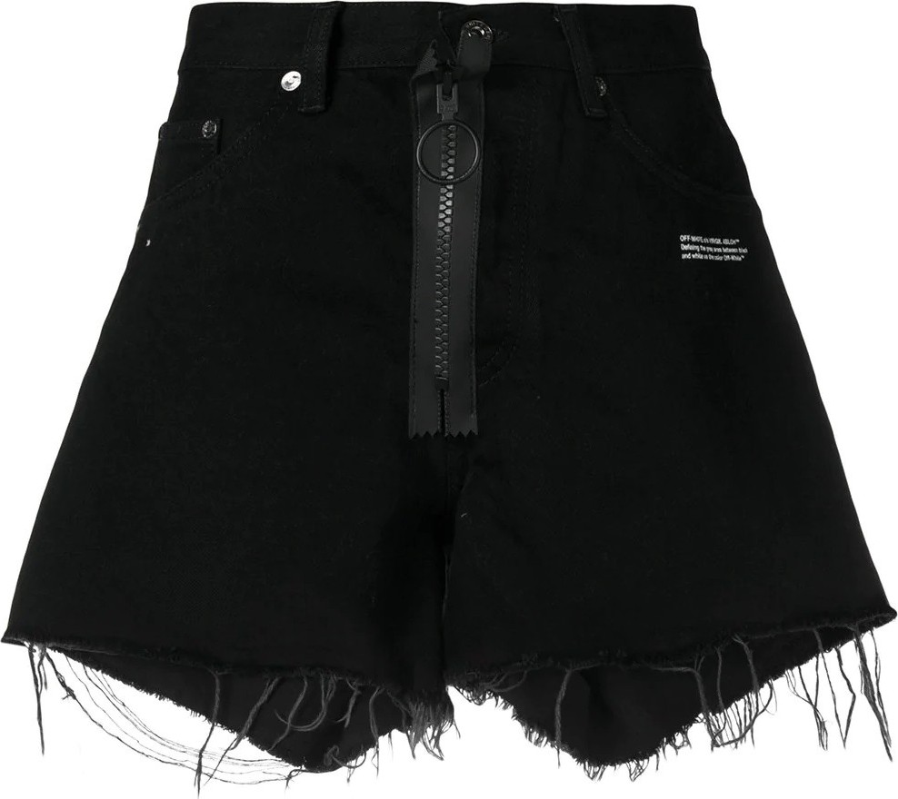 Off White demin shorts