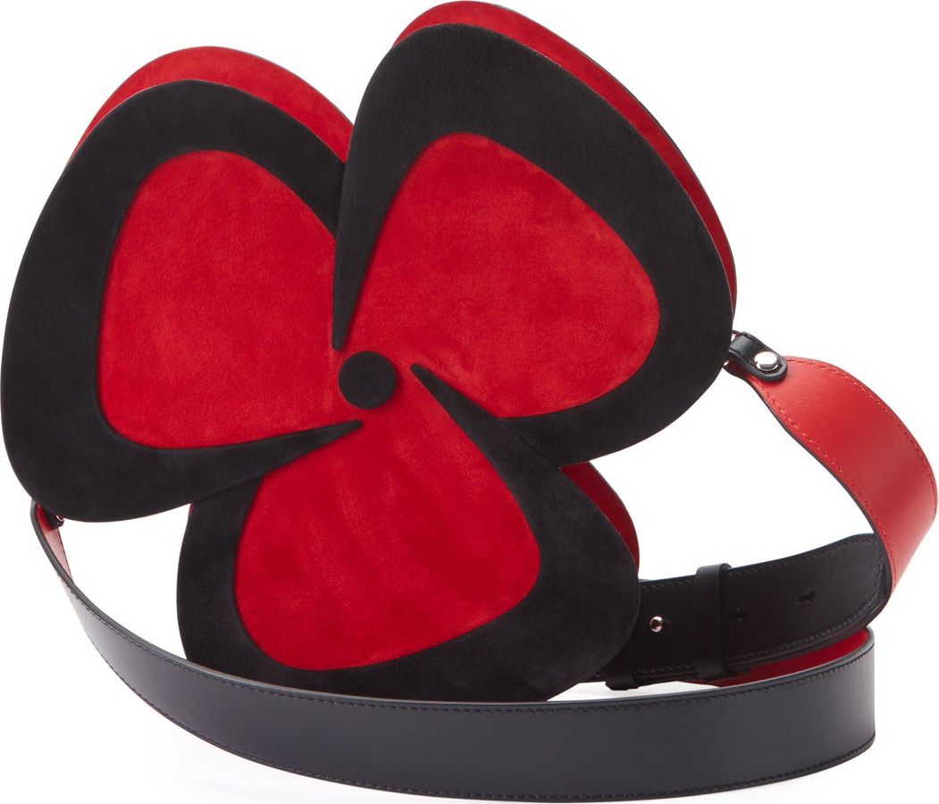 Christian Louboutin Pensee Clutch Suede Suede Bag