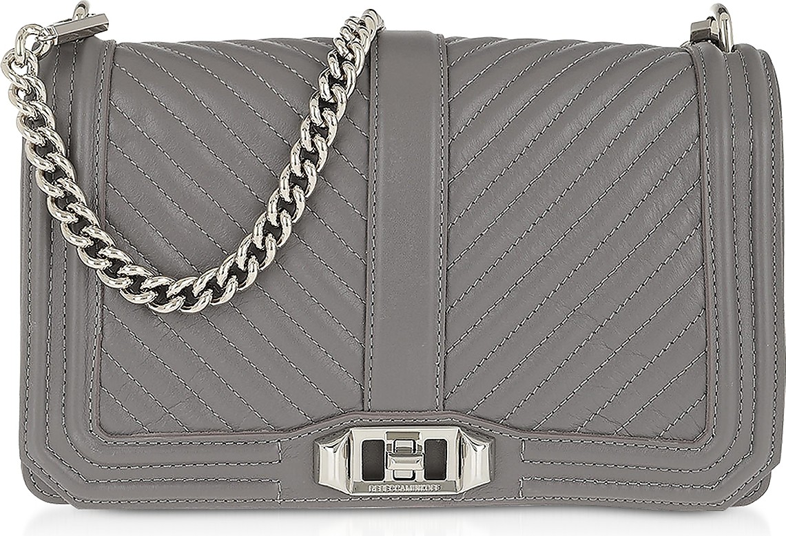 Rebecca Minkoff Shadow Embossed Leather Love Crossbody Bag