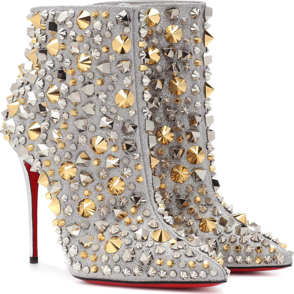 Christian Louboutin So Full Kate 100 leather ankle boots