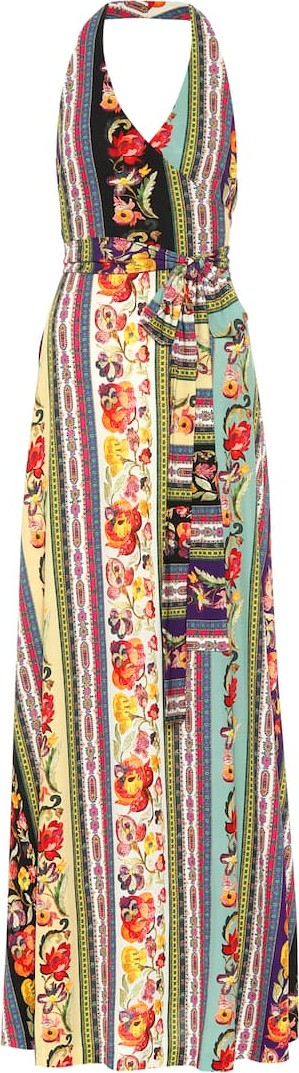 Etro Printed maxi dress