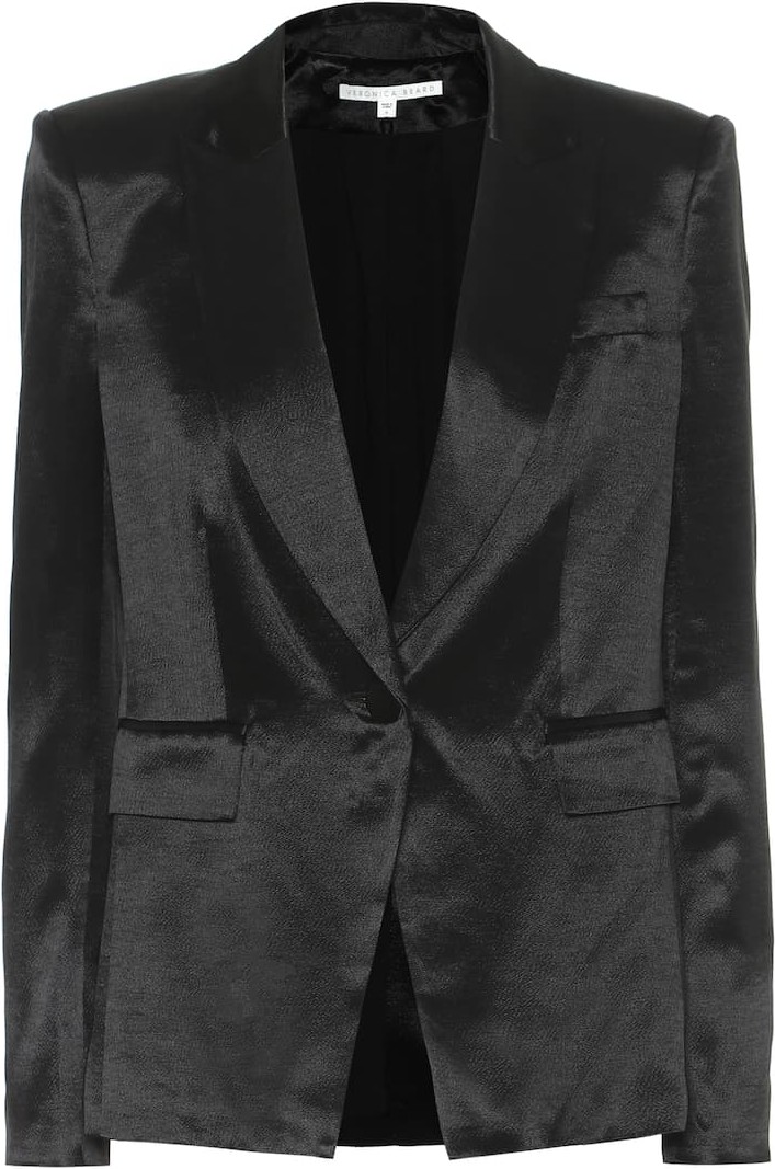Veronica Beard Athens Dickey satin blazer