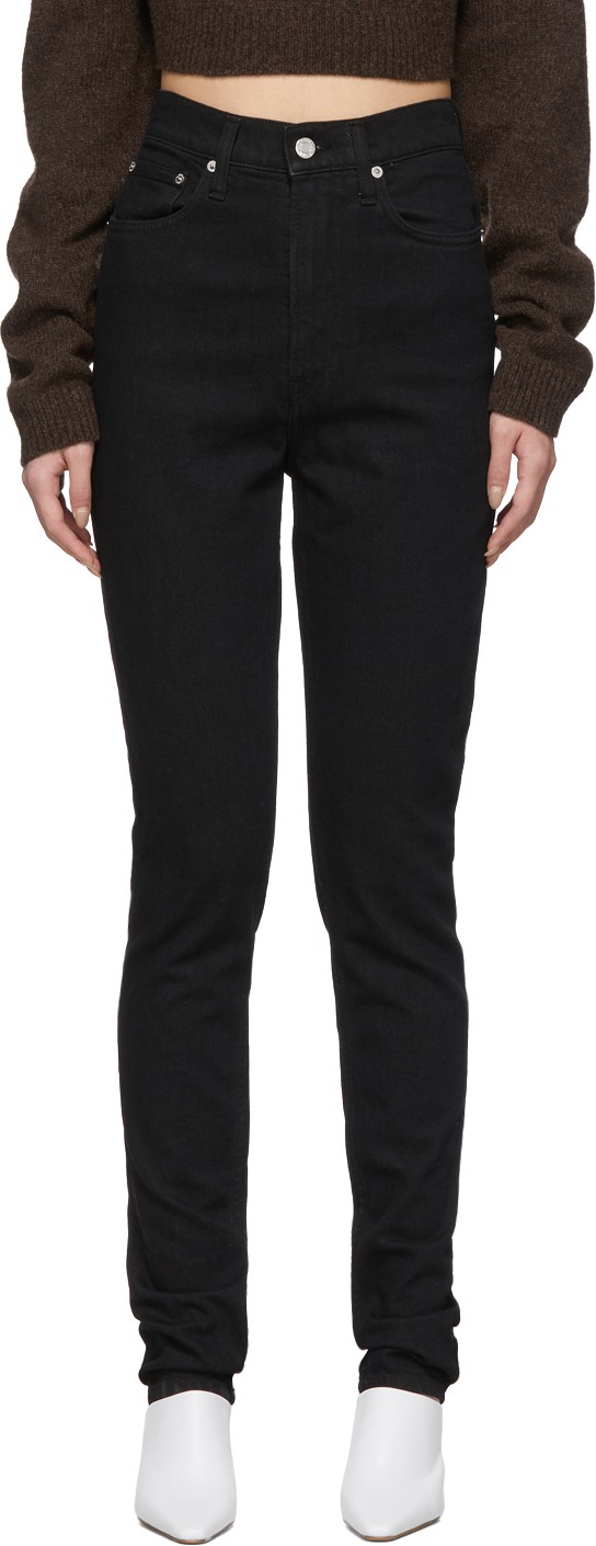 Helmut Lang Black Femme Hi Spikes Jeans Helmut Lang Black Femme Hi Spikes Jeans