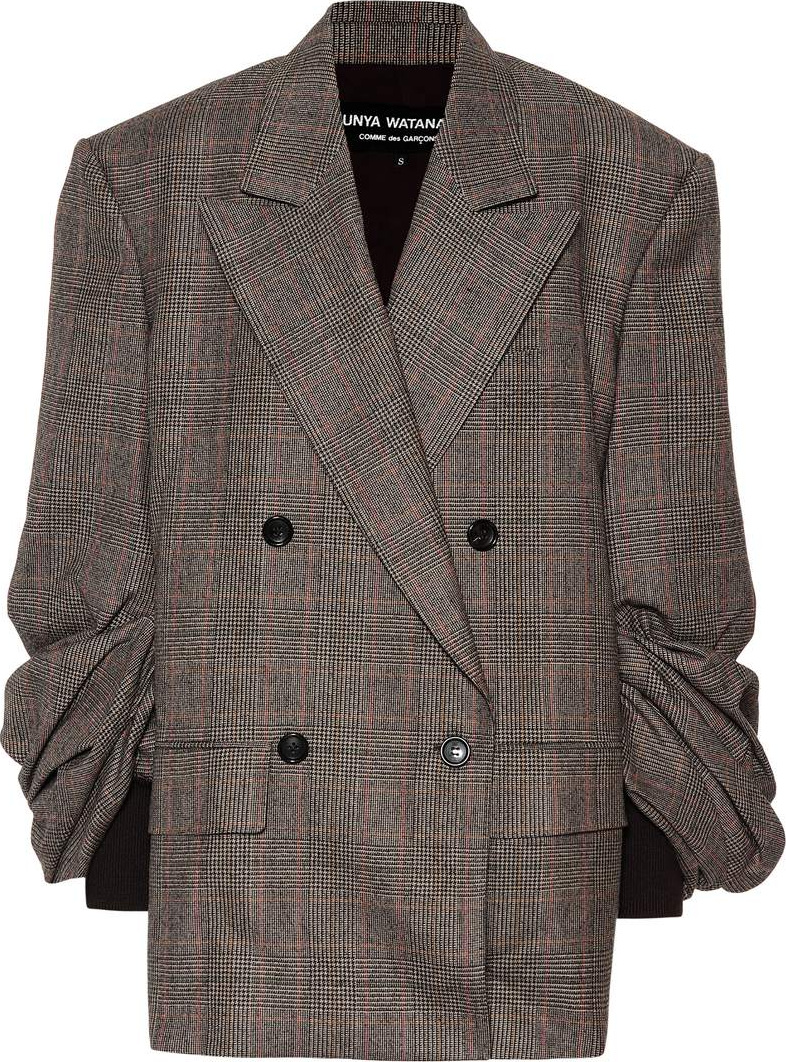 Junya Watanabe X COMME DES GARÇONS wool and cotton blazer