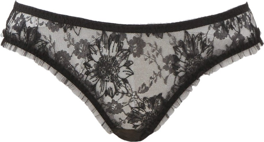 Myla Sunbury Street floral-tulle briefs