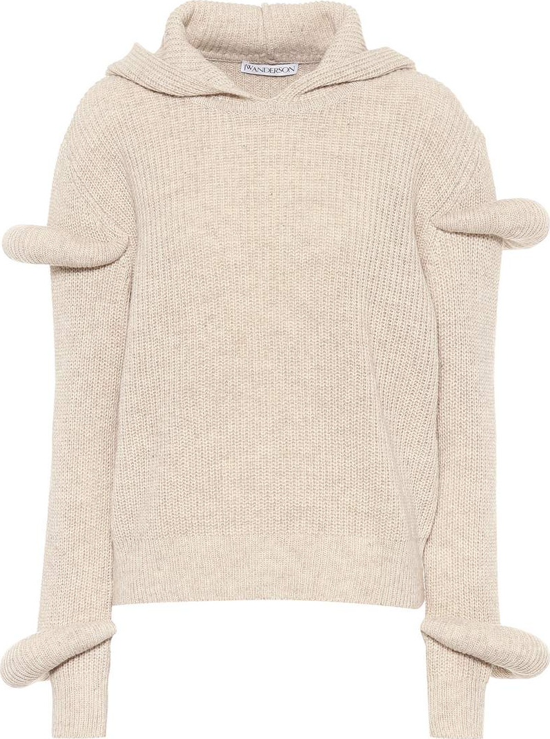J.W.Anderson Wool and alpaca hoodie