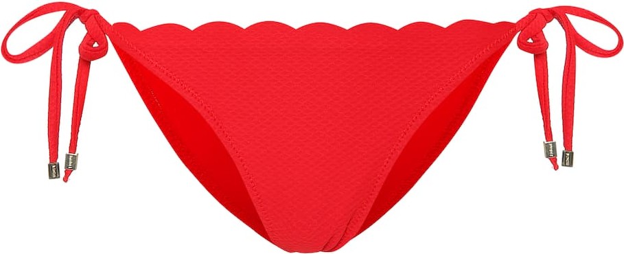 HEIDI KLEIN Pampelonne scalloped bikini bottoms