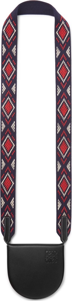 LOEWE + Paula's Ibiza Heel Large Leather Pouch